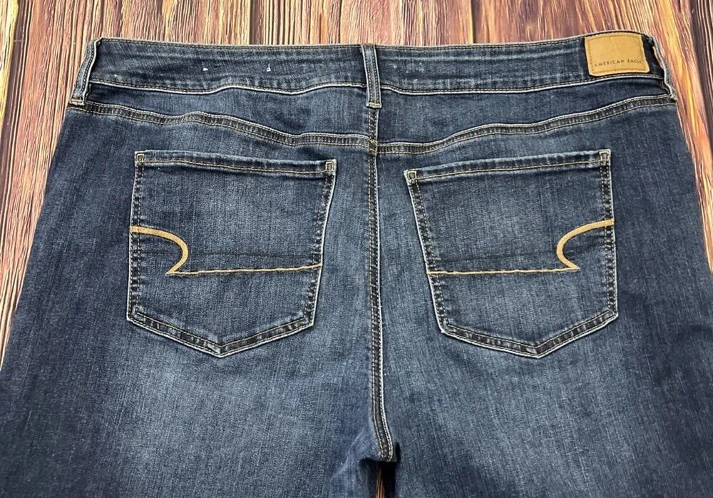 💋 American Eagle Favorite Boyfriend Stretch Jeans Womens Plus Size 20 Short